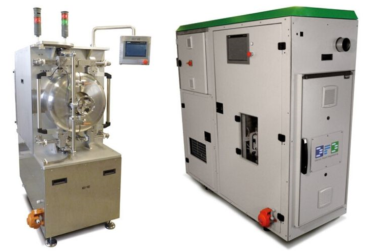 Supercritical CO2 cleaning autoclave with Dense Fluid Degreasing machine body