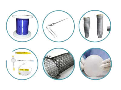 Diferentes materiales compatibles con el CO2 supercrítico